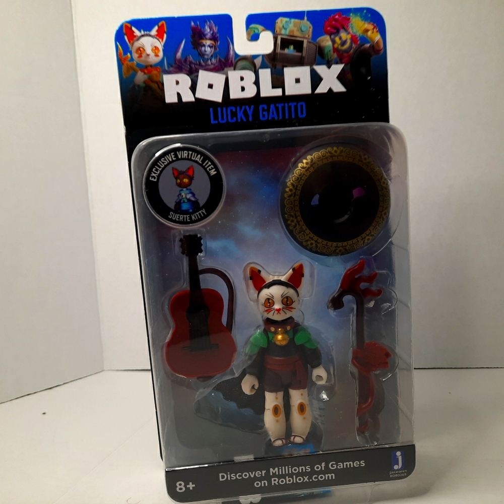 ROBLOX LUCKY GATITO ACTION FIGURE